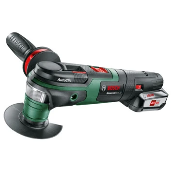 Bosch 18V Multitool Advanced (Incl. 2.5Ah Accu + Lader) 1 Bosch 18V Multitool Advanced (Incl. 2.5Ah Accu + Lader)