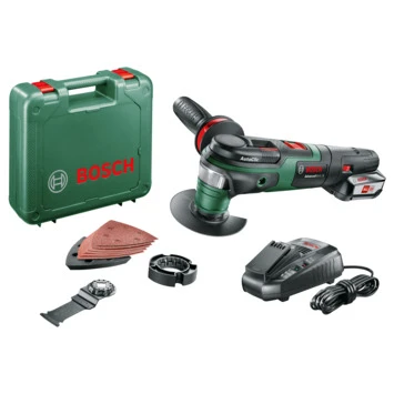 Bosch 18V Multitool Advanced (Incl. 2.5Ah Accu + Lader) 2 Bosch 18V Multitool Advanced (Incl. 2.5Ah Accu + Lader) - Afbeelding 2