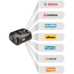 Bosch 18V Accu 2,5Ah + Lader Voor Het 'Power For All' Accuplatform Van Bosch, Gardena En O.a. Gloria -Bosch 123 103