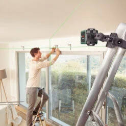 Bosch Kruislijnlaser Quigo Green Incl. Universele Klem MM2 En Adapter Plaat 6 Bosch Kruislijnlaser Quigo Green Incl. Universele Klem MM2 En Adapter Plaat -Bosch 123 1200