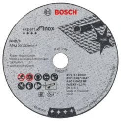 Bosch 5x Slijpschijf GWS 10,8, 76x1x10mm