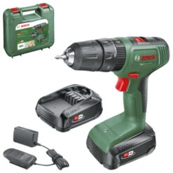 Bosch 18V Klopboor EasyImpact (Incl. 2 Accu's 2.0Ah + Lader)