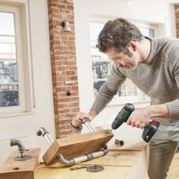 Bosch 18V Klopboormachine UniversalImpact (Incl. 2 Accu's 1.5Ah + Lader) 5 Bosch 18V Klopboormachine UniversalImpact (Incl. 2 Accu's 1.5Ah + Lader) - Afbeelding 5