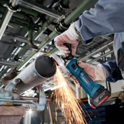 Bosch Professional Accu Haakse Slijper GWS 18-125 V-LI (zonder Accu) 6 Bosch Professional Accu Haakse Slijper GWS 18-125 V-LI (zonder Accu) -Bosch 123 743