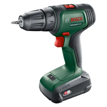 Bosch 18V Accuboormachine UniversalDrill (incl. 2 Accu's 1.5Ah + Lader) 3 Bosch 18V Accuboormachine UniversalDrill (incl. 2 Accu's 1.5Ah + Lader) - Afbeelding 3