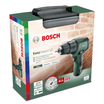 Bosch Accuklopboormachine Easyimpact 12 Volt 2 Bosch Accuklopboormachine Easyimpact 12 Volt - Afbeelding 2