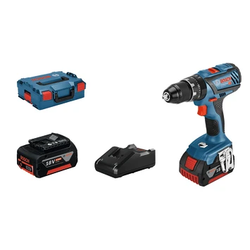Bosch Professional 18V Klopboormachine (63Nm) GSB 18V-28 Incl. 2 Accu's 4.0Ah + Lader En L-BOXX 1 Bosch Professional 18V Klopboormachine (63Nm) GSB 18V-28 Incl. 2 Accu's 4.0Ah + Lader En L-BOXX
