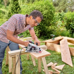 Bosch Cirkelzaag PKS40 850 Watt 6 Bosch Cirkelzaag PKS40 850 Watt -Bosch 123 948